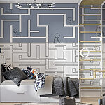 Wall murals Maze with people walking on the ground