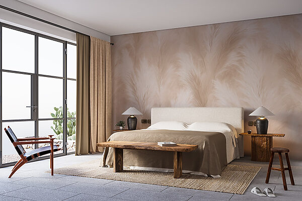 Natural elegance in soft tones Wall murals Natural elegance in soft tones