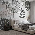 Wall murals Nature-inspired botanical illustration designs.